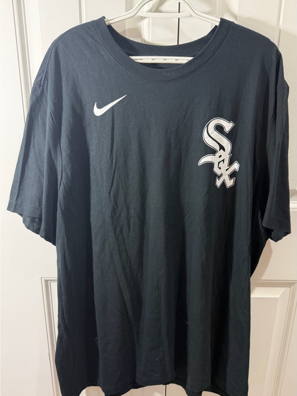 Nike Chicago White Sox Black Logo T-Shirt